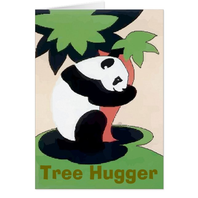 Cartão Feliz Natal Panda (Frente)