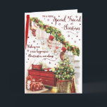 Cartão Feliz Natal para um Natal muito especial<br><div class="desc">"Feliz Natal para um Cartão de Natal Muito Especial Amigo" é uma maneira emocionante de transmitir seus desejos calorosos e celebrar sua amizade especial durante o feriado. Esta carta é perfeita para mostrar sua apreciação e espalhar alegria para um amigo que tem um lugar especial em seu coração. É um...</div>
