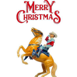 Cartão Feliz Natal Y'all!