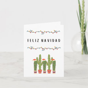 Cartão Feliz Navidad Natal Mexicano em Espanhol