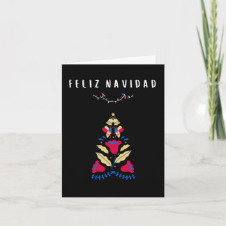 Cartão Feliz Navidad Natal Mexicano em Espanhol