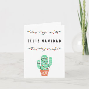 Cartão Feliz Navidad Natal Mexicano em Espanhol
