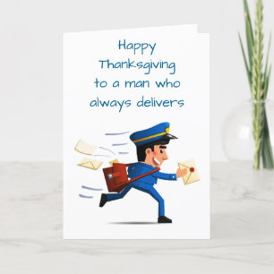 CARTÃO FELIZ * OBRIGADO * UM HOMEM QUE SEMPRE DÁ