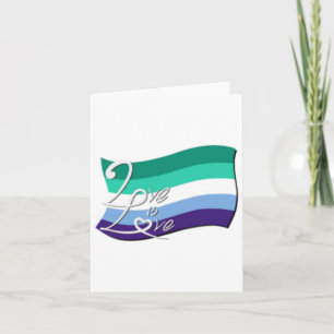 Cartão Feliz Orgulho! Sinalizador gay Sobredimensionado