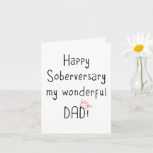 Feliz Pai Soberaniversário, Aniversário Sober Míni
