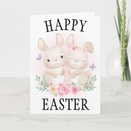 Cartão Feliz Páscoa