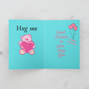 Cartão Feliz Primeiro Aniversário