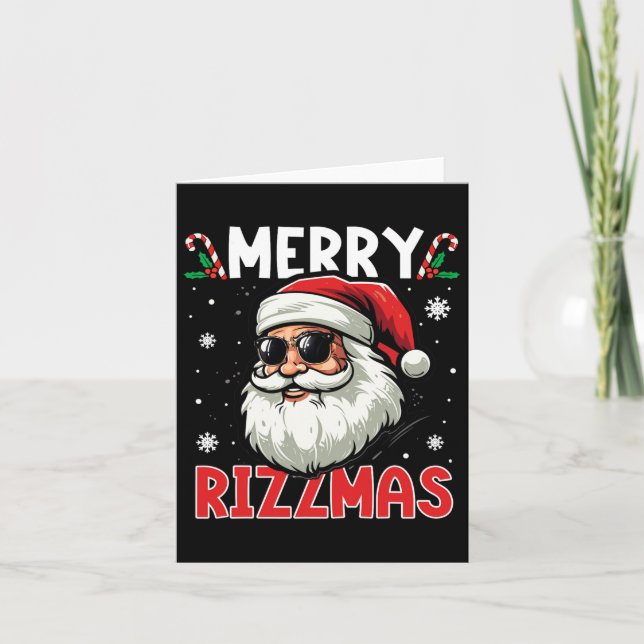Cartão Feliz Rizzmas Crianças Adolescentes Escola Natal D (Frente)