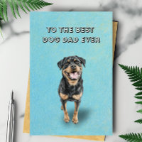 Feliz Rottweiler Melhor Pai De Cachorro Já Dia de 