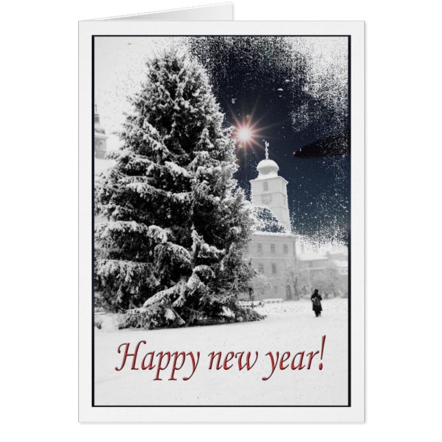 Cartão Feliz Sibiu (Frente)