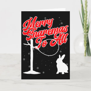 Cartão Feliz Snaremas a Todos - Natal de Armação de Arame