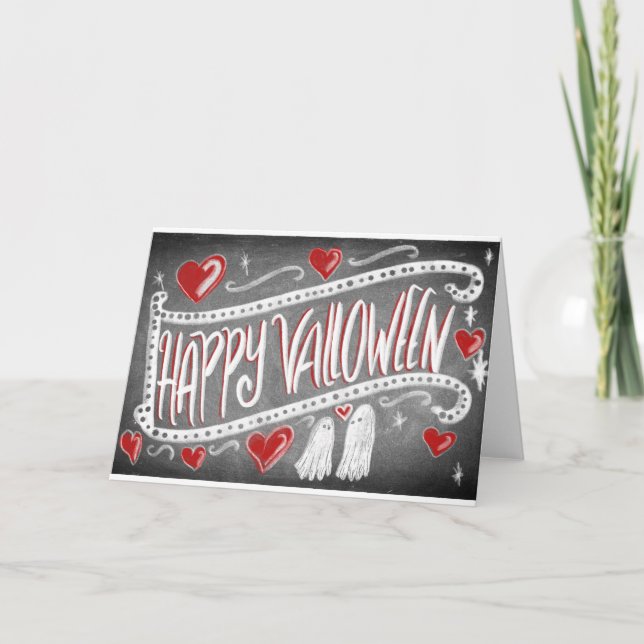 Cartão Feliz Valloween (Frente)