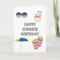 FELIZ ***VERÃO*** ANIVERSÁRIO