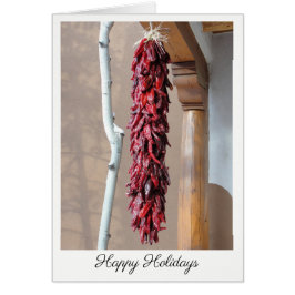 Cartão Felizes Feriados - Novo Estilo do México