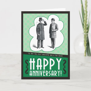 Cartão Felizes Pais de aniversário