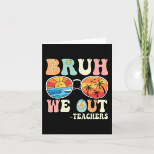 Cartão Felizes Professores Retroristas No Dia Passado