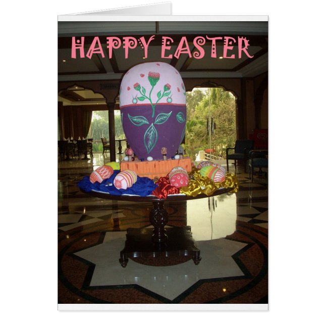 Cartão Felz pascoa (Frente)