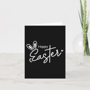 Cartão Felz pascoa Christian Cross Easter Bunny 1
