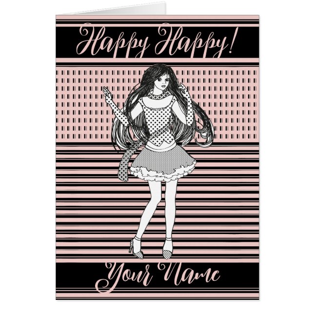 Cartão female friend (Frente)