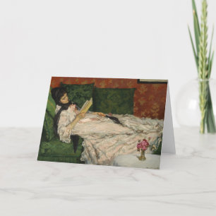 Cartão Femme Lisant Rupert Bunny
