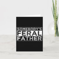 Feral Padre Funny Vintage Pais D