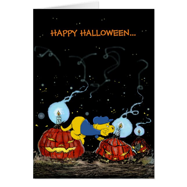 Cartão Ferald & The Rotten Pumpkins (Frente)