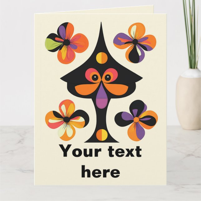 Cartão Feriado de Brincadeira de Natal (Frente)