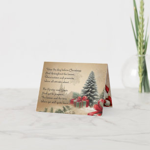 Cartão Feriado de Natal