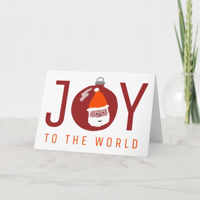 Cartão Feriado de Natal do Enfeites de natal de Papais no (Frente)