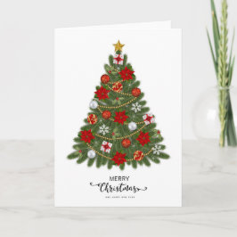 Cartão Feriado de Natal Feliz, Russo Vintage