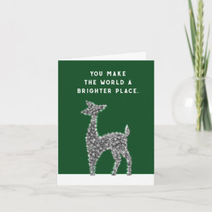 Cartão Feriado de Natal Voluntário