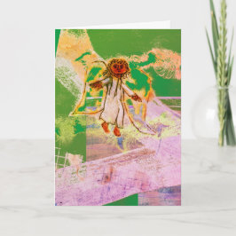 Cartão Feriado do Anjo Arald Natal