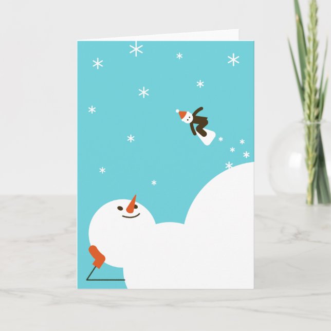 Cartão Feriado dos dublês (Frente)