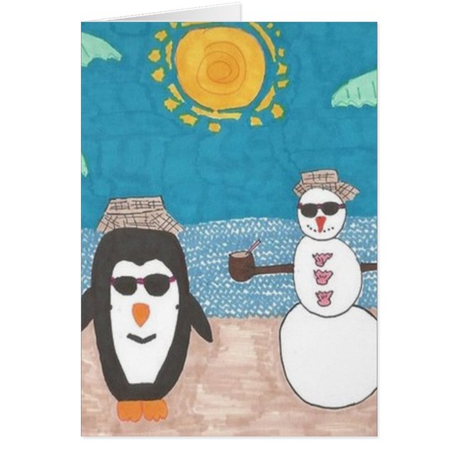 Cartão Férias de Natal (Frente)