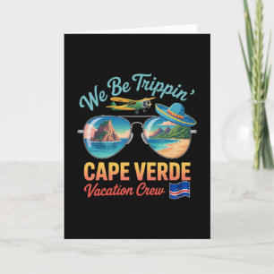 Cartão Férias em Cabo Verde Orgulho da Bandeira de Cabo V