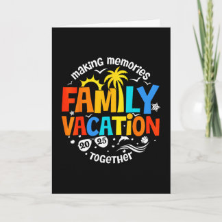Cartão Férias em Família 2025 Criando Memórias Juntos Mat
