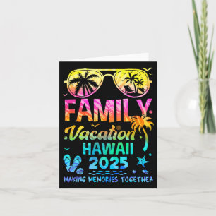 Cartão Férias em Família 2025 Havaí Lembranças Compartilh