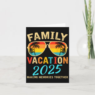 Cartão Férias em Família 2025 Praia Correspondência Féria
