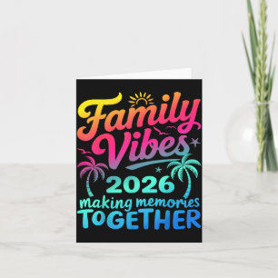 Cartão Férias em Família 2026 Praia Família Verão Combina