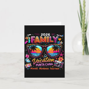 Cartão Férias em Família 2026 Punta Cana Criando Memórias