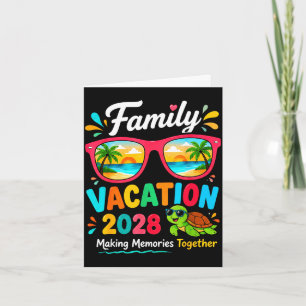 Cartão Férias em família 2028 viagens de verão à praia