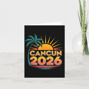 Cartão Férias em família e grupo de amigos em Cancun 2026