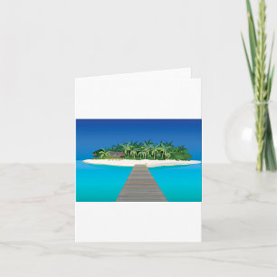 Cartão Férias em Ilha Tropical
