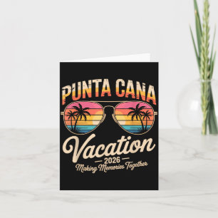 Cartão Férias em Punta Cana 2026 Criando Memórias Verão
