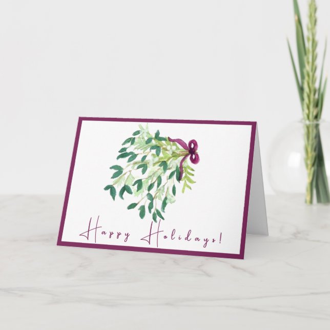 Cartão Férias Felizes (Frente)