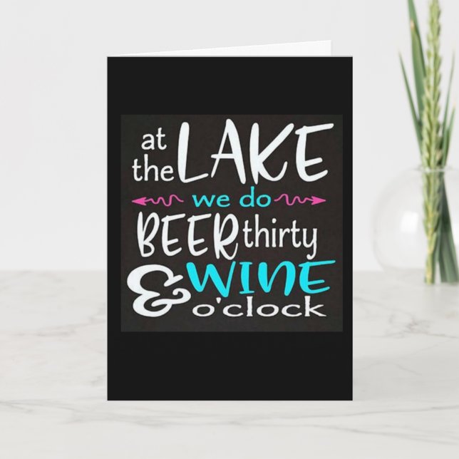 CARTÃO ****FÉRIAS FELIZES DO LAGO**** (Frente)