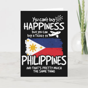 Cartão Férias Filipinas Filipino Antigo Souvenir Homem