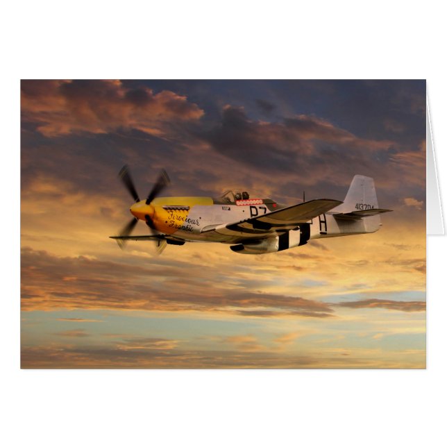 Cartão Ferocious Frankie (Frente Horizontal)