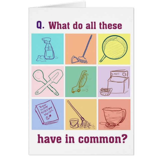 Cartão Ferramentas da maternidade do comércio (Frente)