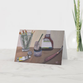 Cartão Ferramentas de Artista